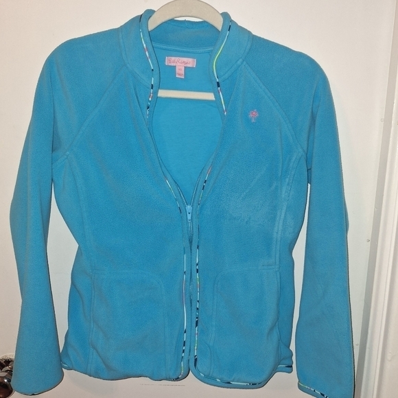 Lilly Pulitzer fleece jacket. Size xs - Picture 4 of 7